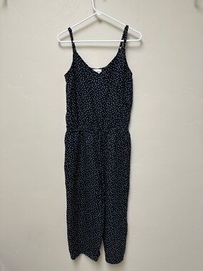 Black Polka Dot Sleeveless Jumpsuit Tommy Bahama